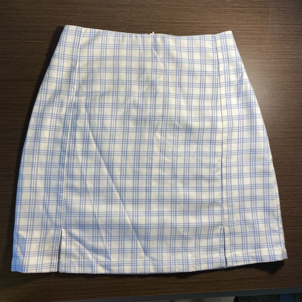 plaid brandy melville skirt